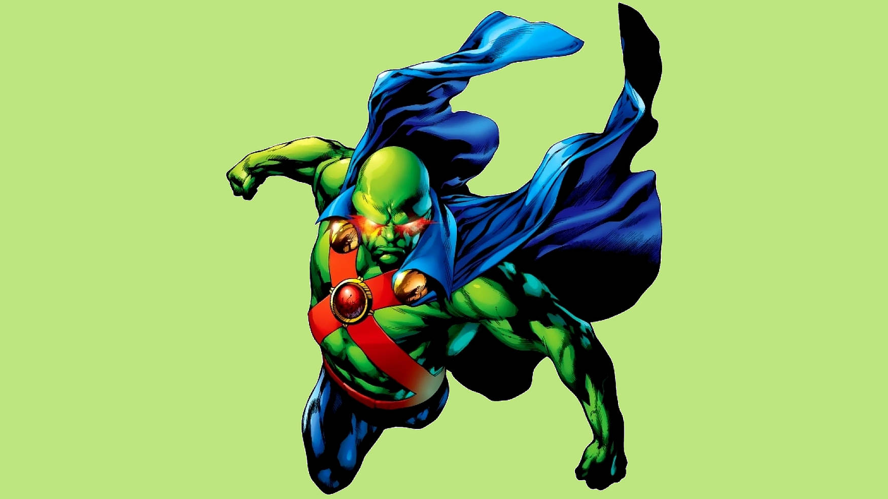 Martian Manhunter Digital Artwork Wallpaper