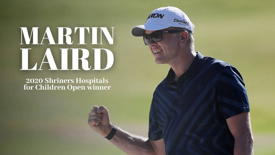 Martin Laird 2020 Shriners Hospitals Winner Wallpaper