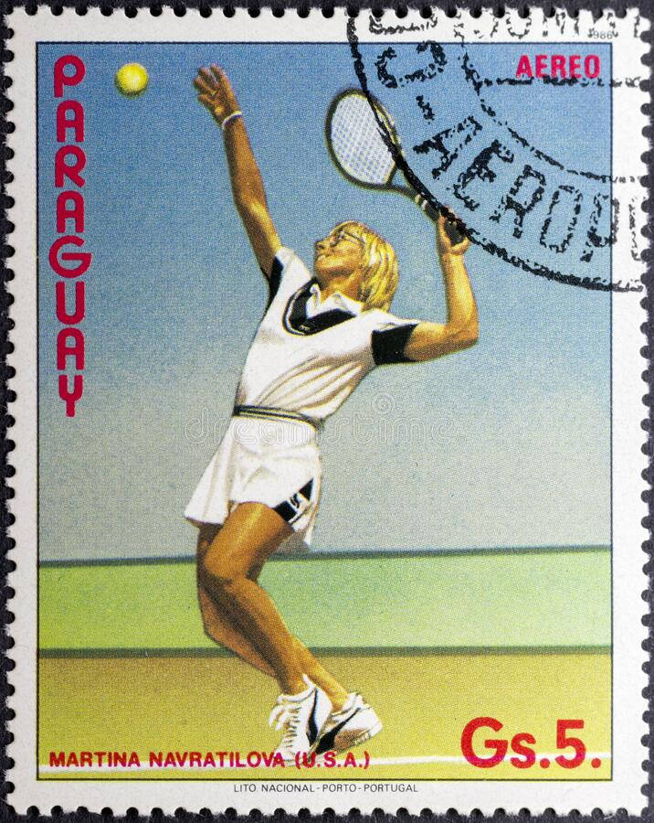 Martina Navratilova Stamp Wallpaper