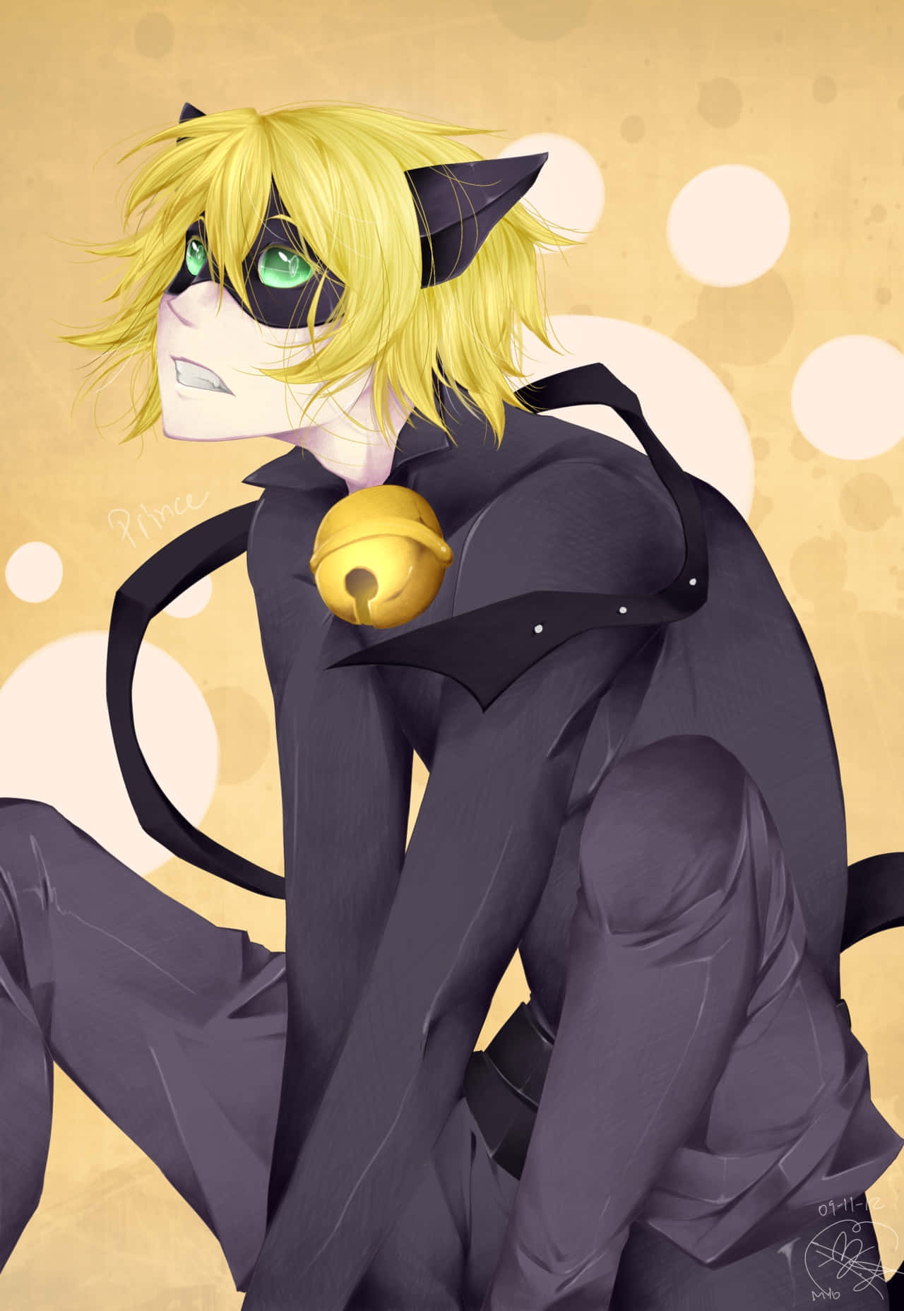 Marvel At Adrien's Spirited Transformation As Miraculous Ladybug Wallpaper