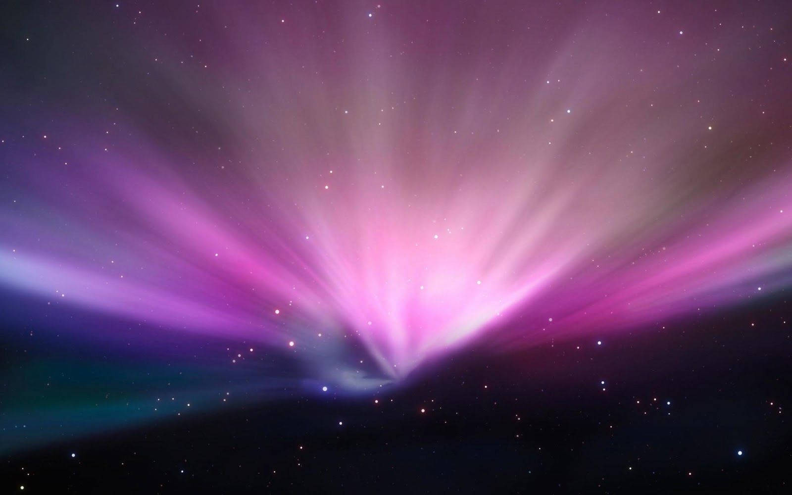 Marvel At The Breath-taking Sight Of An Aurora In Space Wallpaper