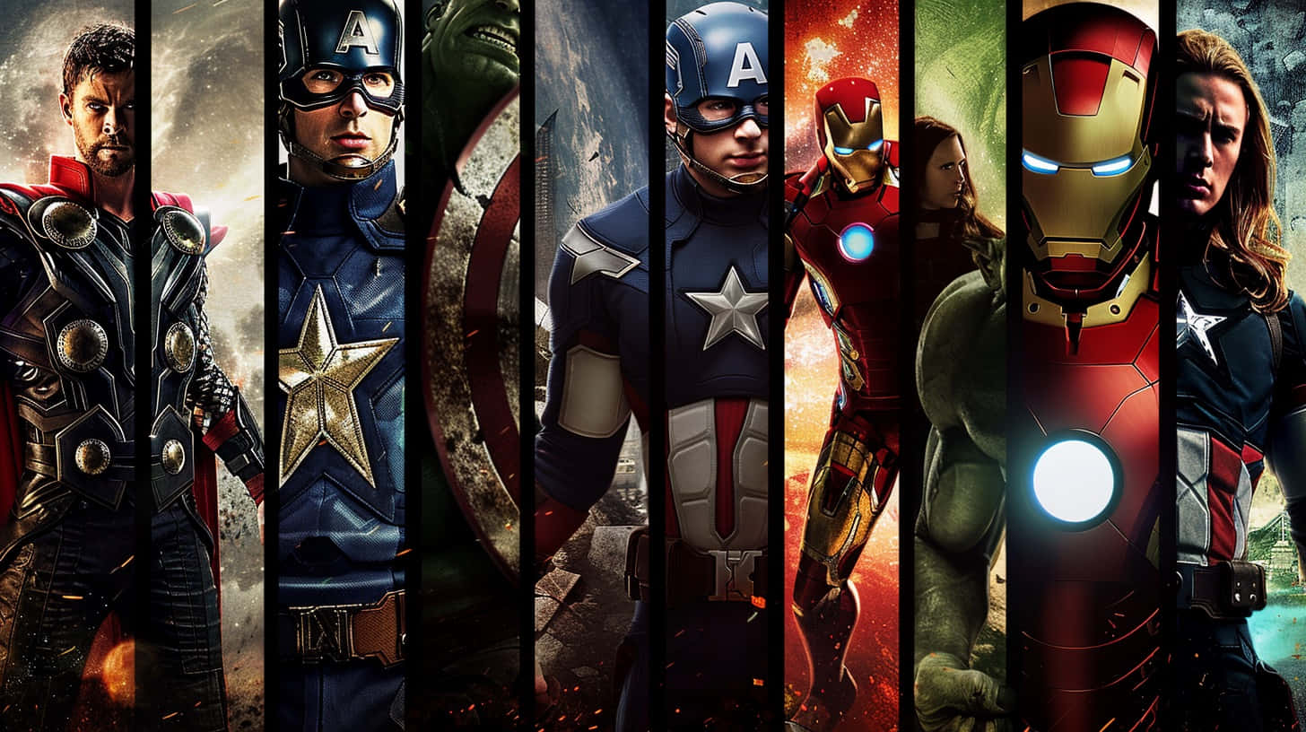 Marvel Avengers Assemble3 D Artwork Wallpaper