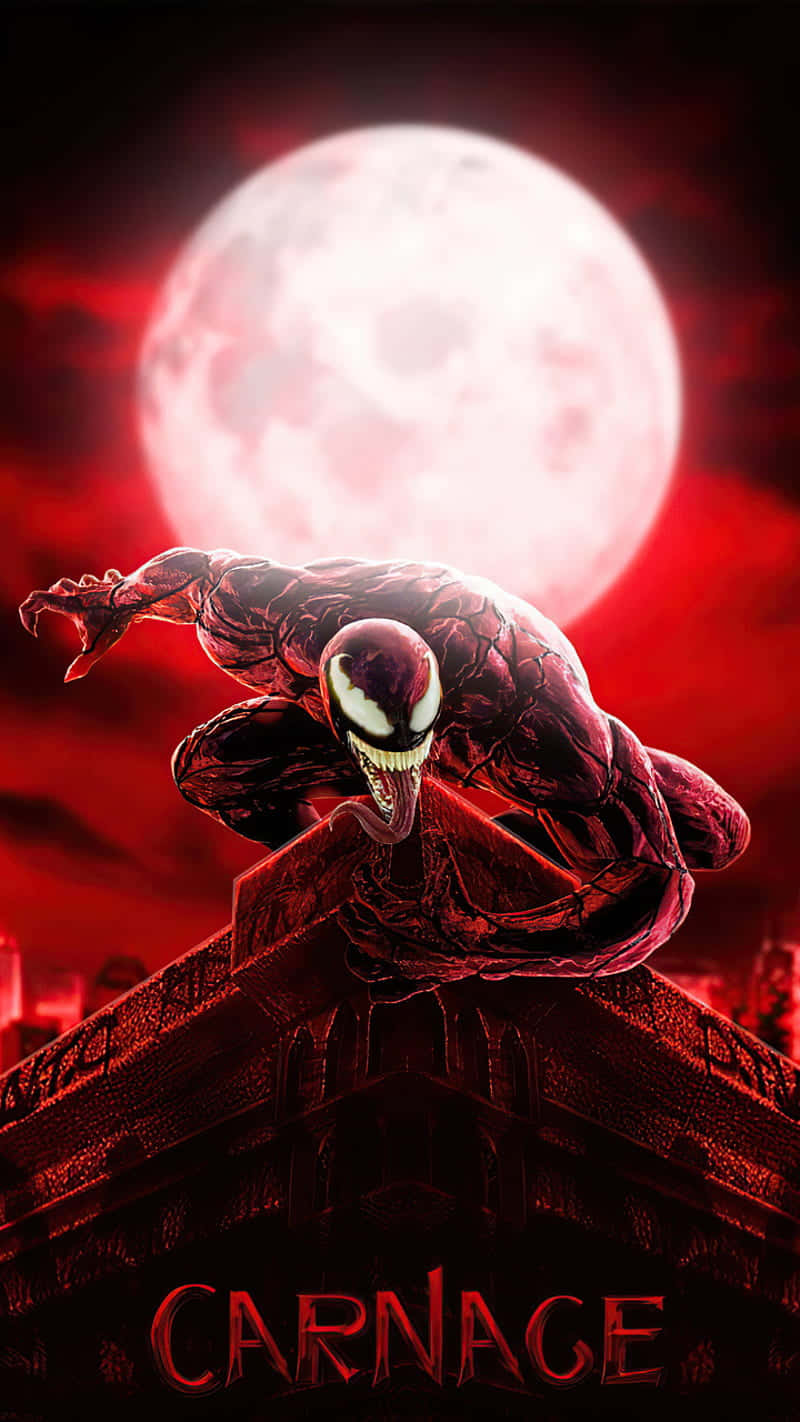 Marvel Carnage: Unleashing Unstoppable Terror Wallpaper