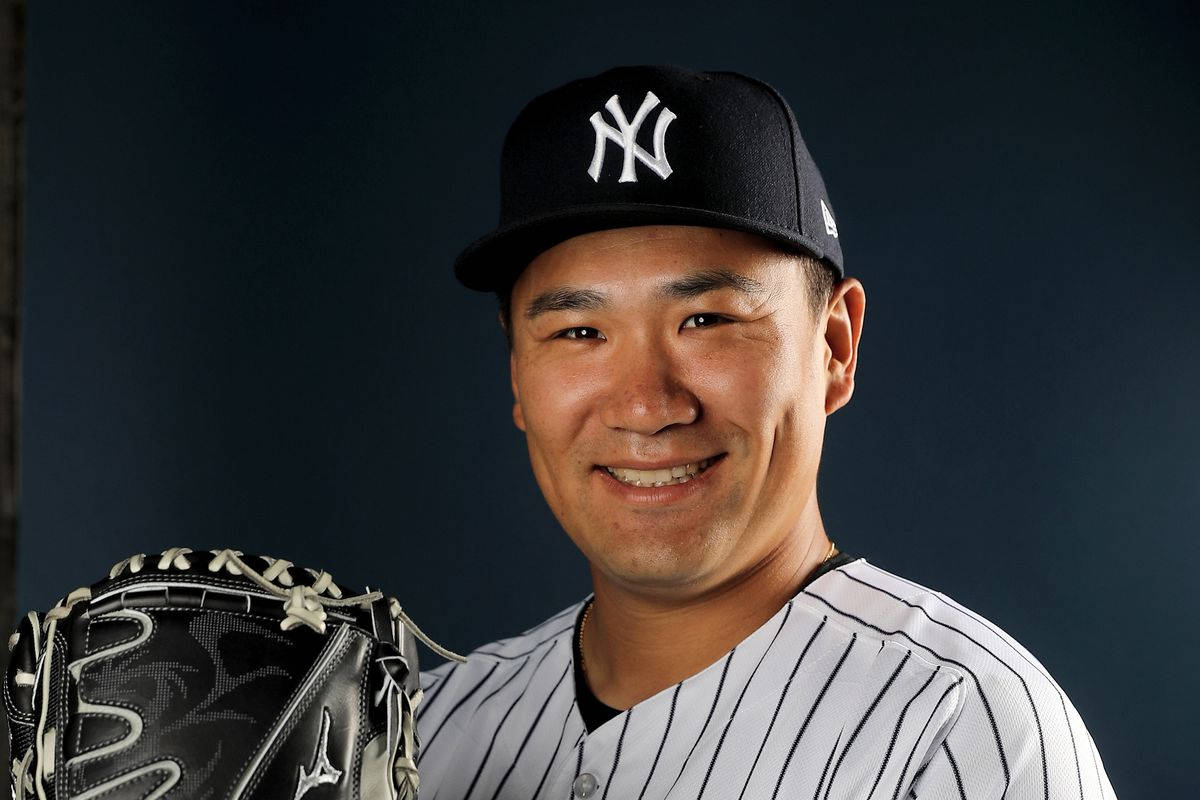 Masahiro Tanaka Smiling Portrait Wallpaper