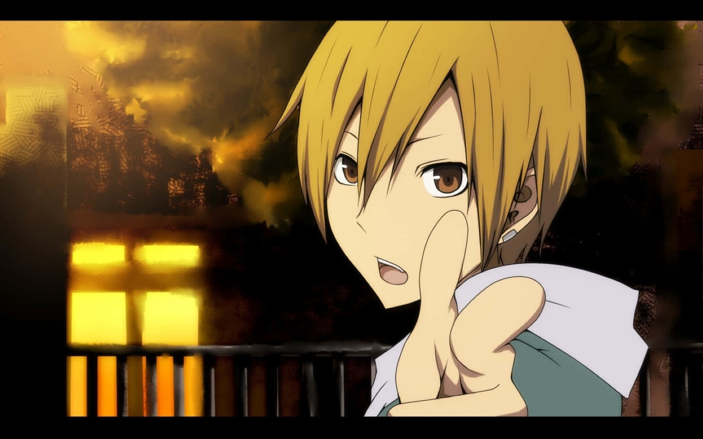 Masaomi Kida, A Dynamic Character From Durarara!! Anime Series Wallpaper