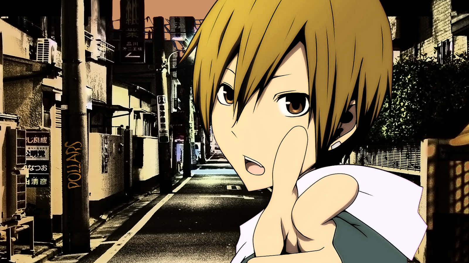 Masaomi Kida Striking A Confident Pose Wallpaper