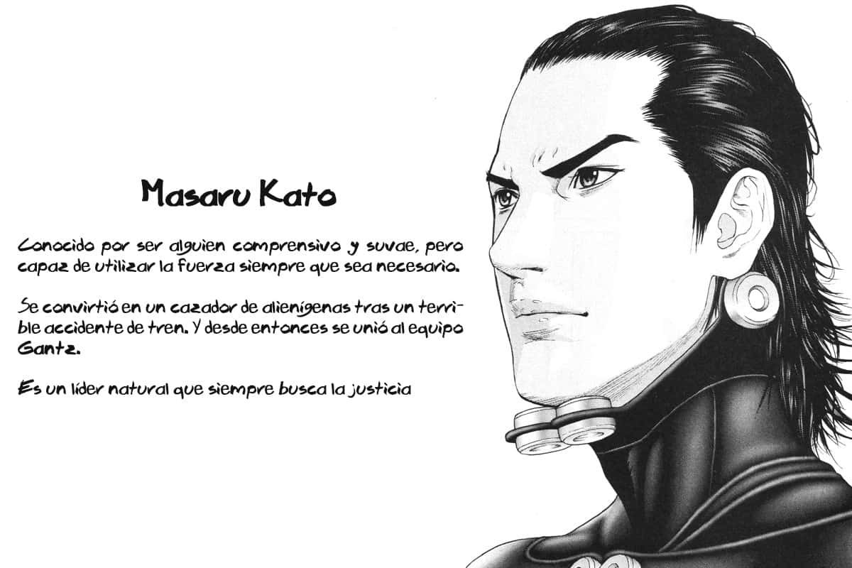 Masaru Kato Character Sketch Wallpaper