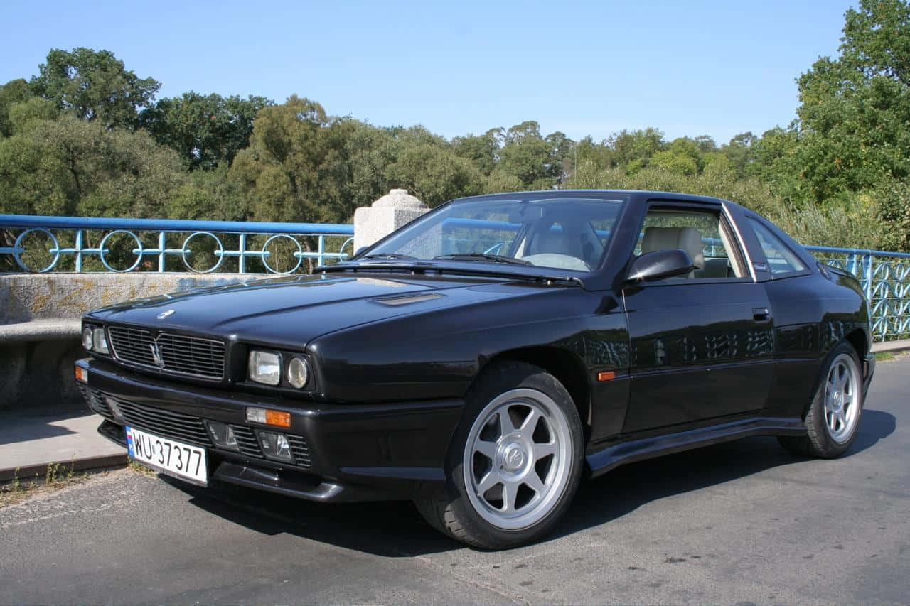 Maserati Shamal Classic Coupe Wallpaper