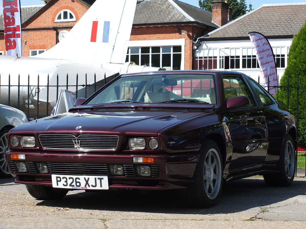 Maserati Shamal Luxury Sports Car Wallpaper