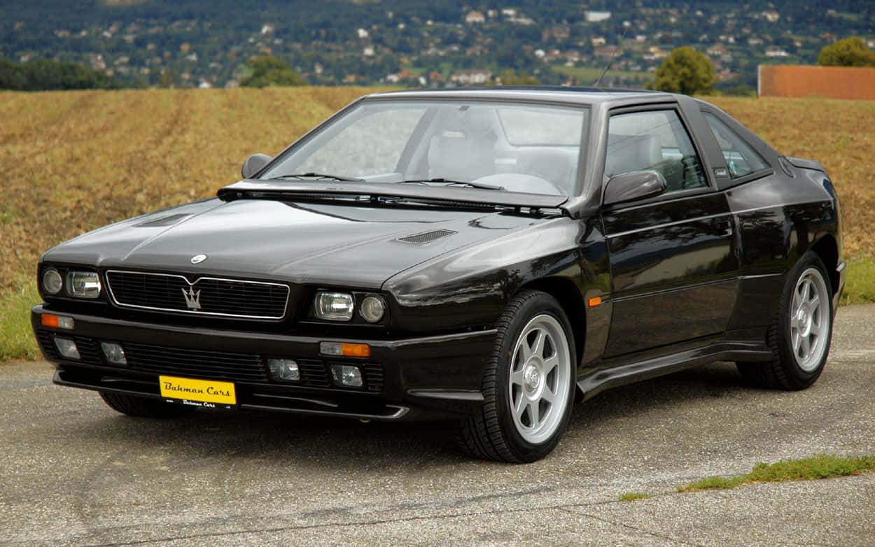 Maserati Shamal Luxury Sports Coupe Wallpaper