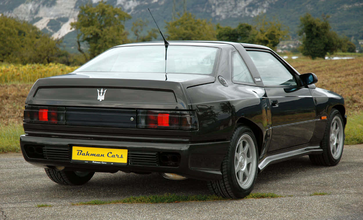 Maserati Shamal Rear Quarter View Wallpaper