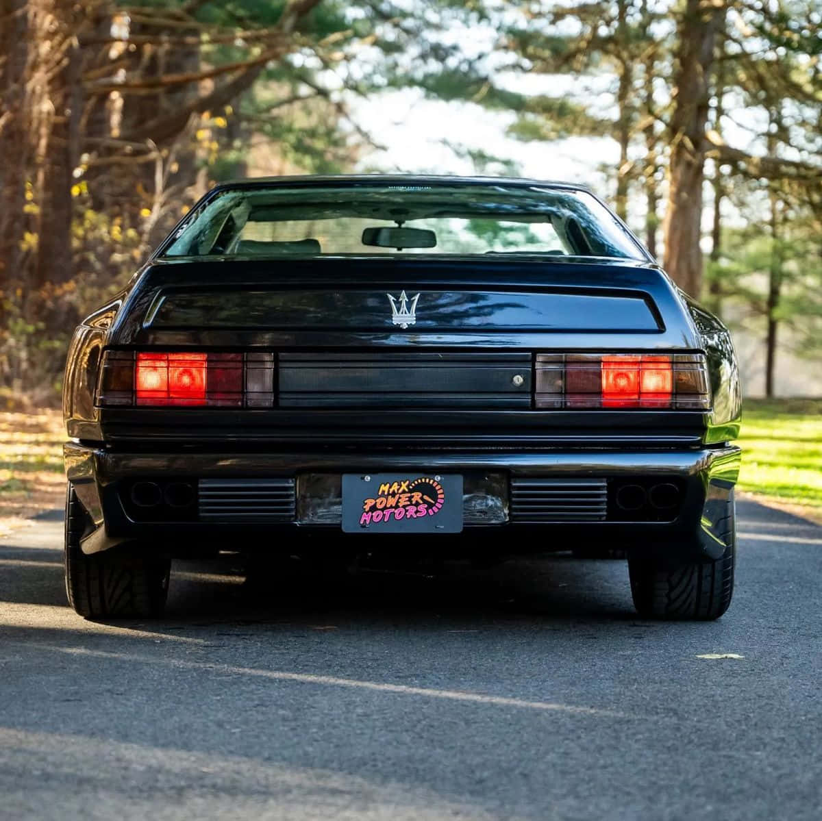 Maserati Shamal Rear View Wallpaper