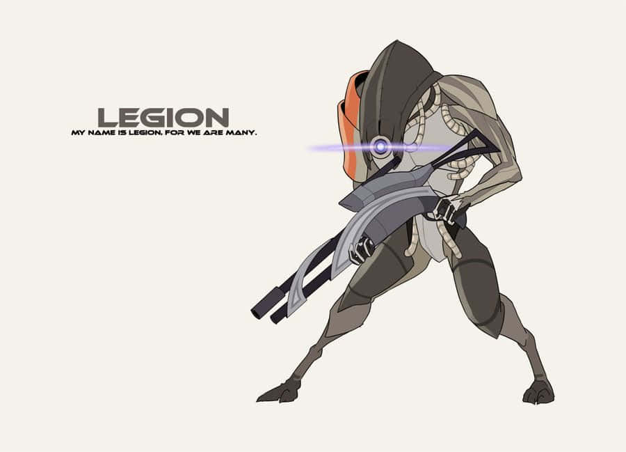 Mass Effect Legion - Mysterious Geth Infiltrator Wallpaper