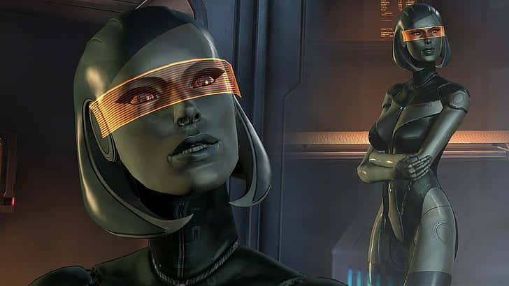 Mass Effect's Edi Takes Center Stage Wallpaper