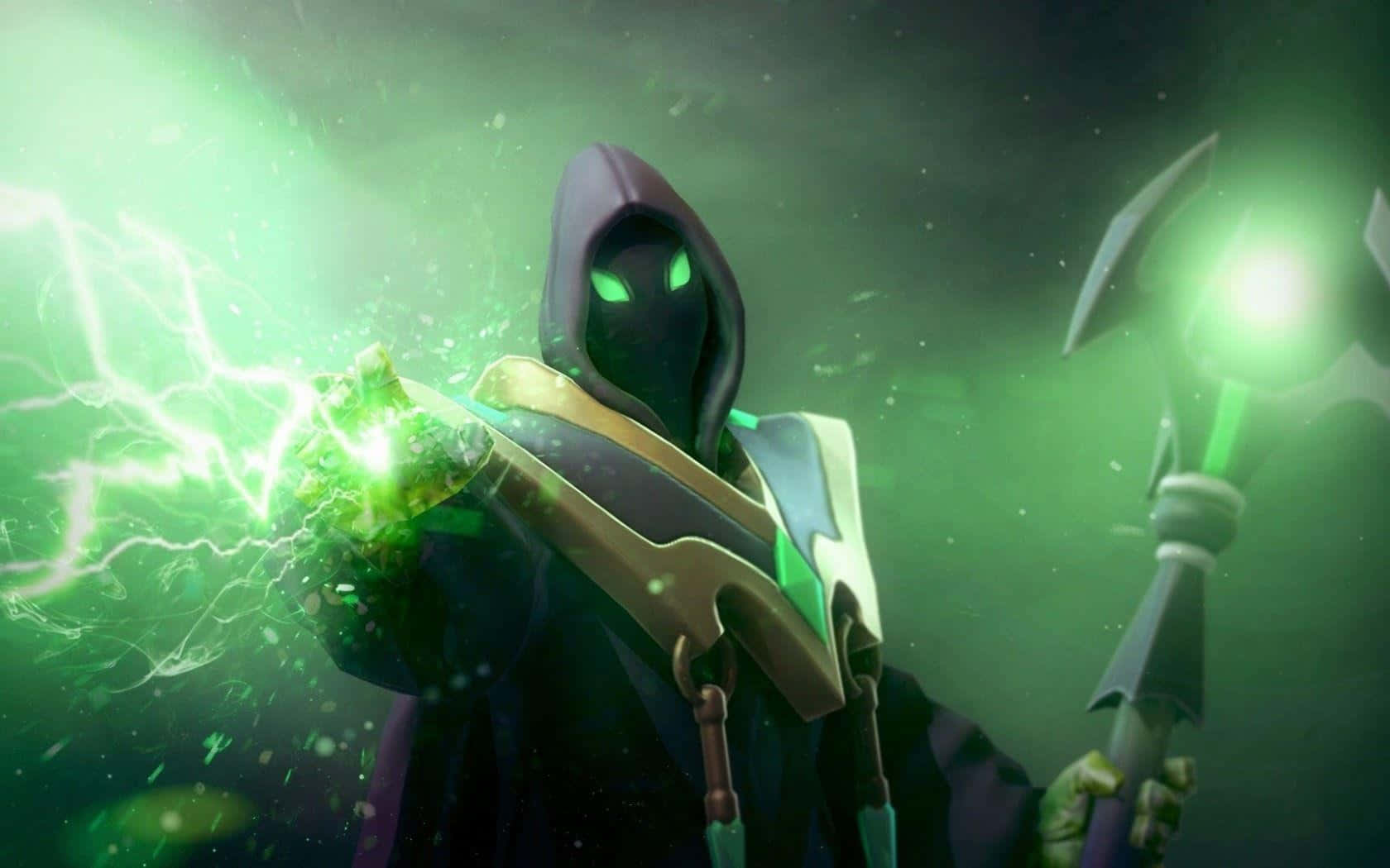 Master Magician Rubick, Ready For Action Wallpaper