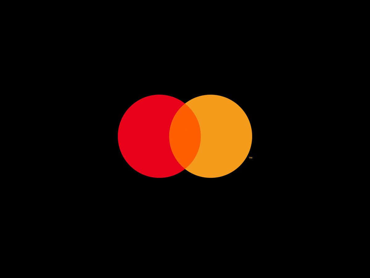 Mastercard Logo Black Background Wallpaper