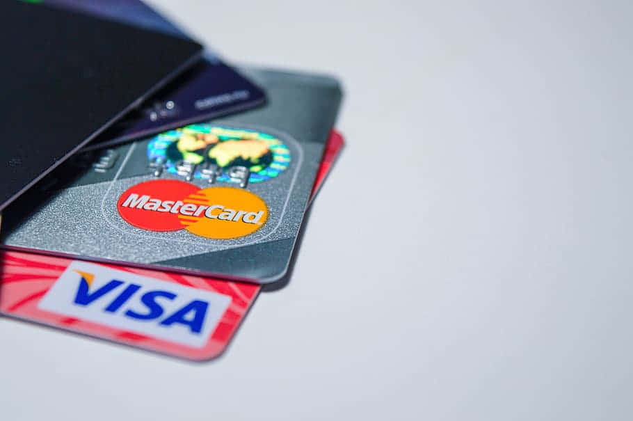 Mastercardand Visa Credit Cards Wallpaper