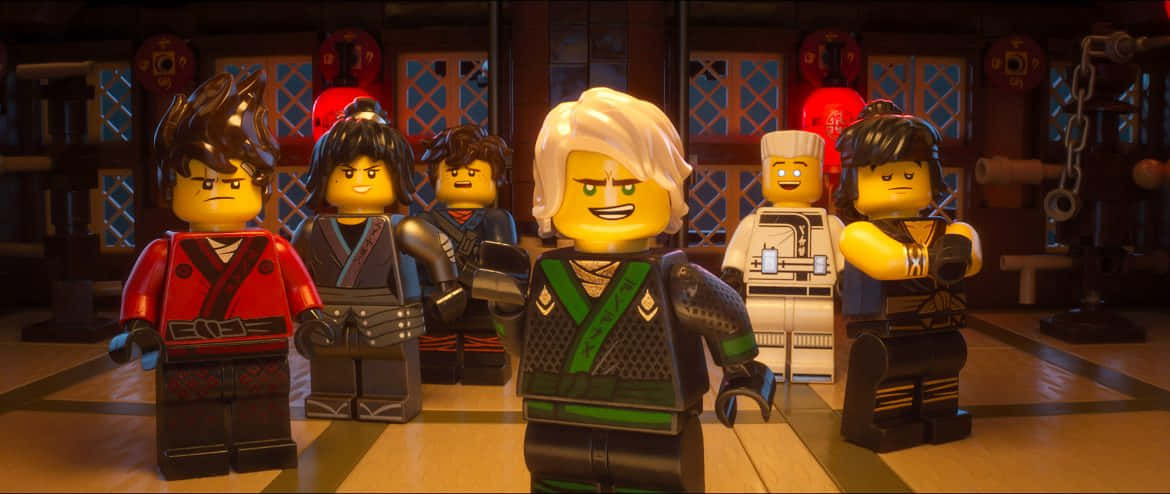 Mastery In Lego Dojo - The Lego Ninjago Movie Wallpaper