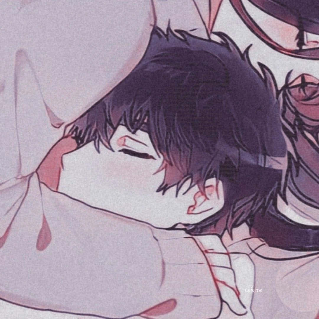 Matching Couple Pfp Napping Together Wallpaper