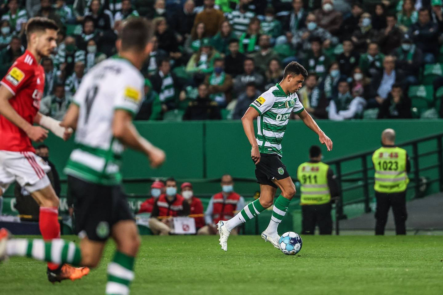 Matheus Nunes Sporting Cp Full Body Wallpaper