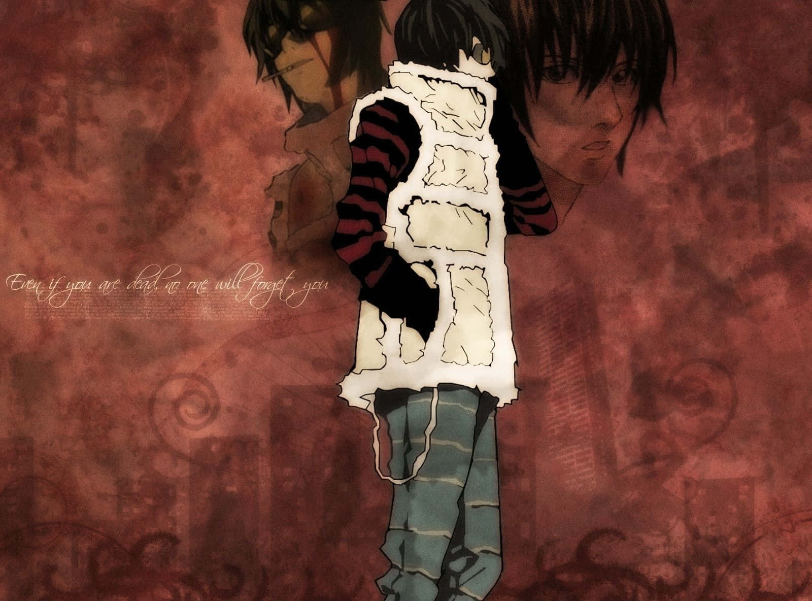 Matt From Death Note In Action Wallpaper