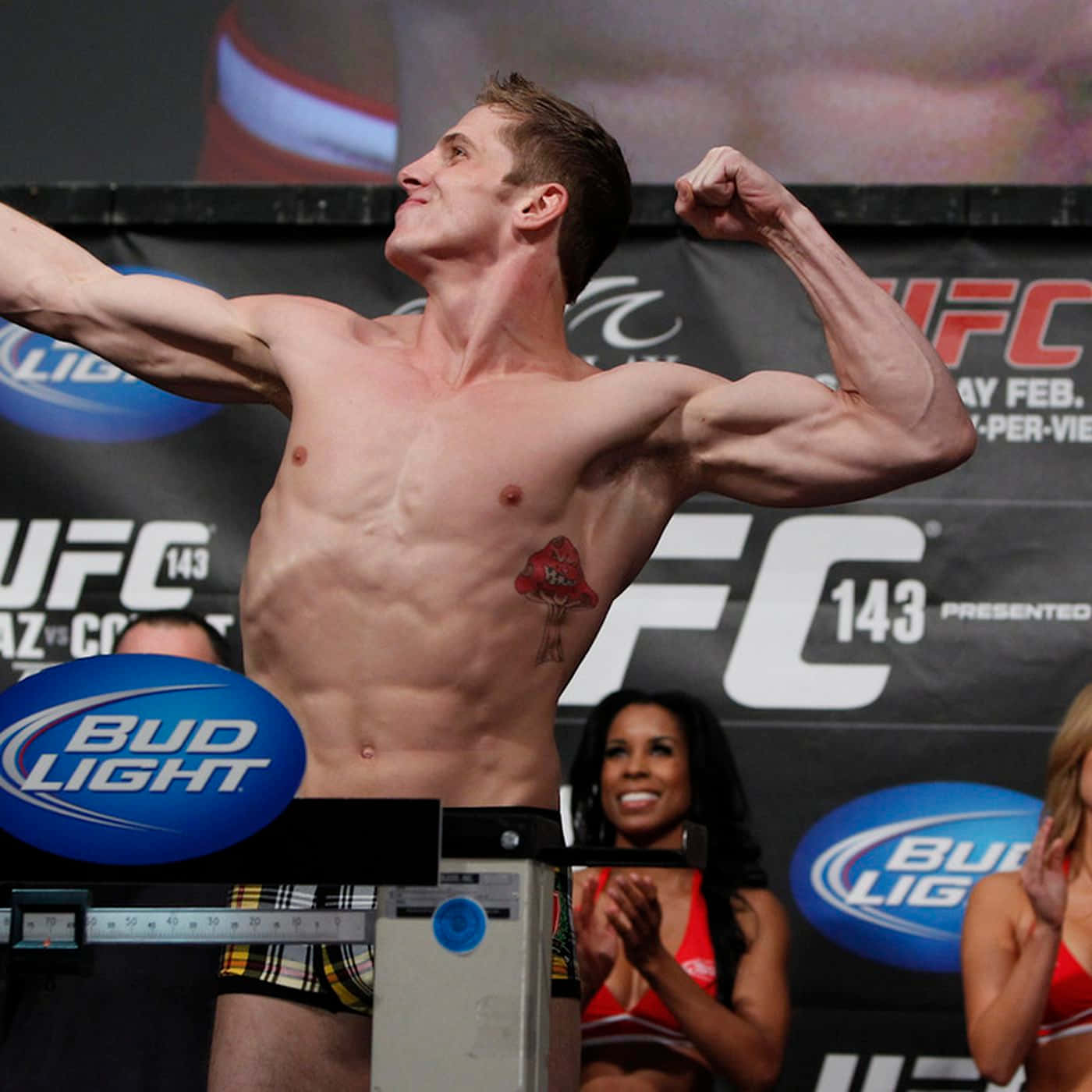 Matt Riddle In Ufc 143 Event Wallpaper