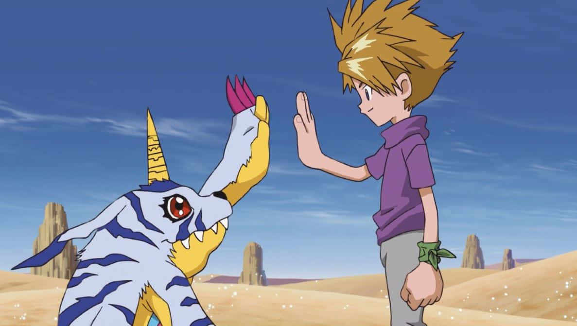 Mattand Gabumon Digital Bond Wallpaper