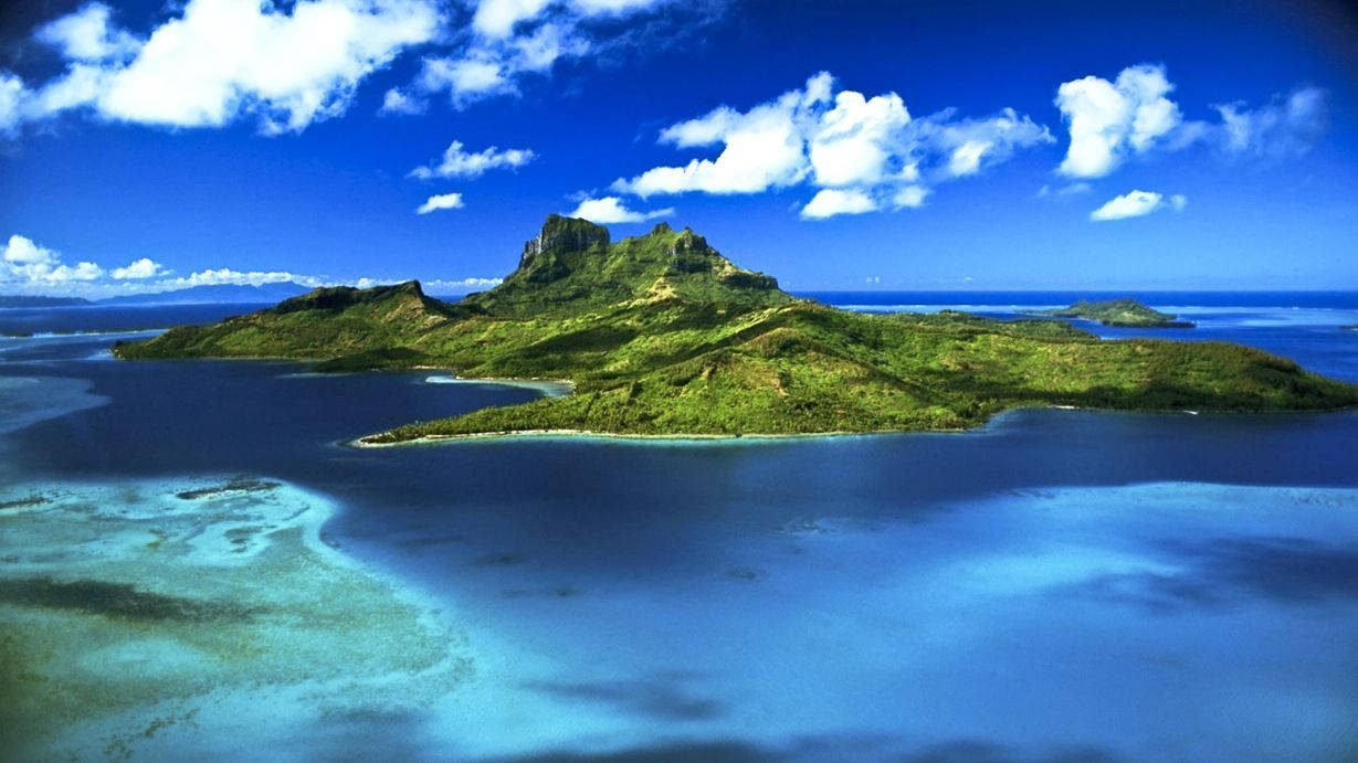 Mauritius Island Painting Wallpaper