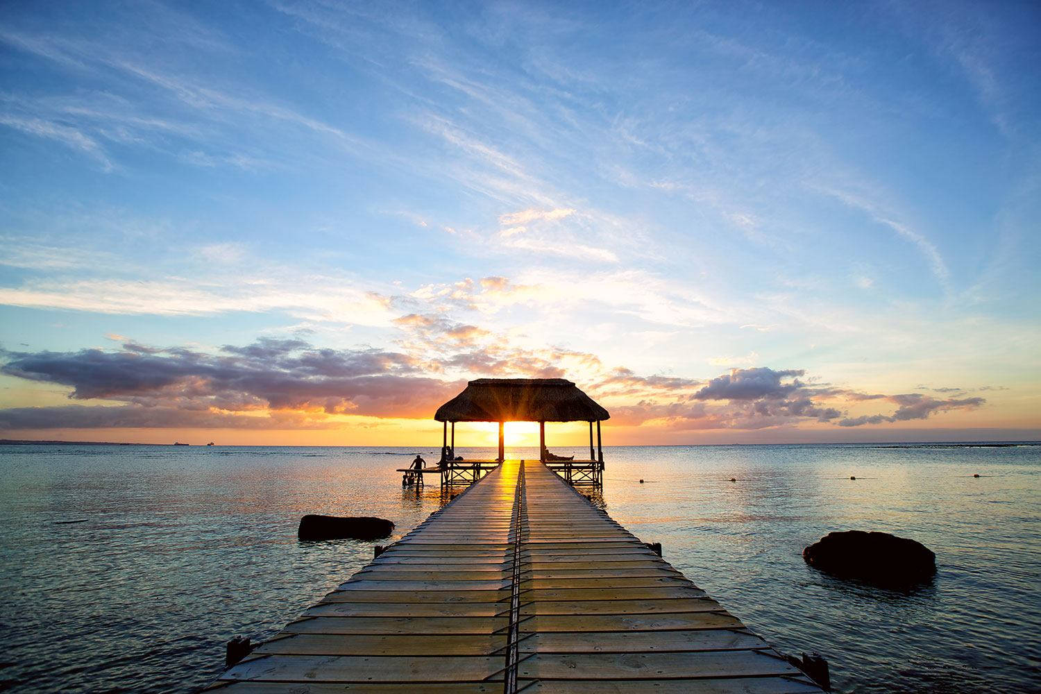 Mauritius Wooden Bridge Wallpaper