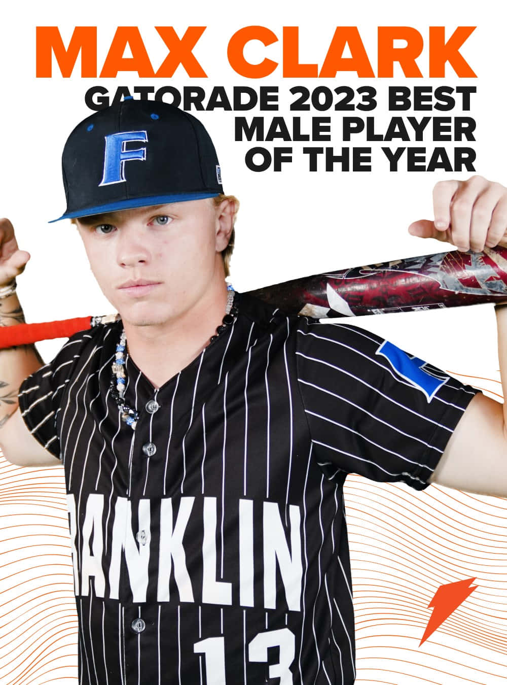 Max Clark2023 Gatorade Playerofthe Year Wallpaper