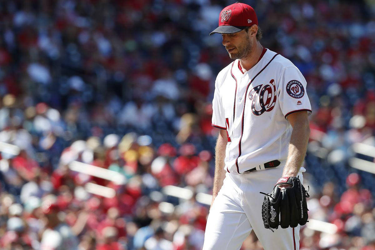 Max Scherzer Baseball Player Wallpaper