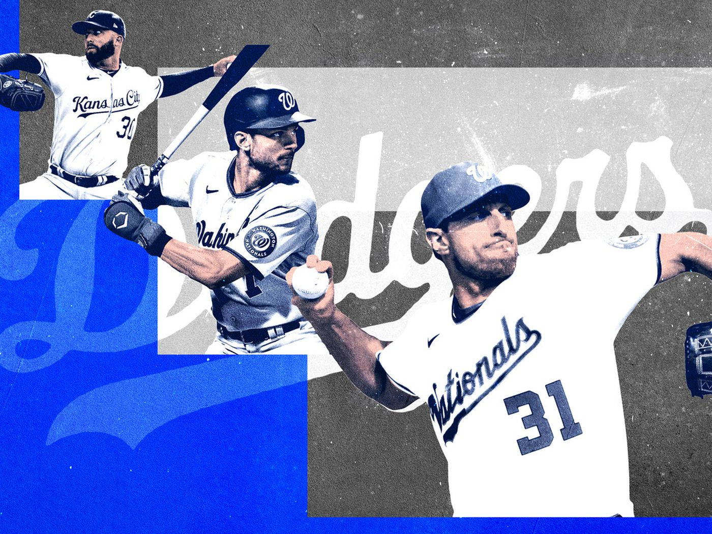 Max Scherzer Dodgers Digital Art Wallpaper