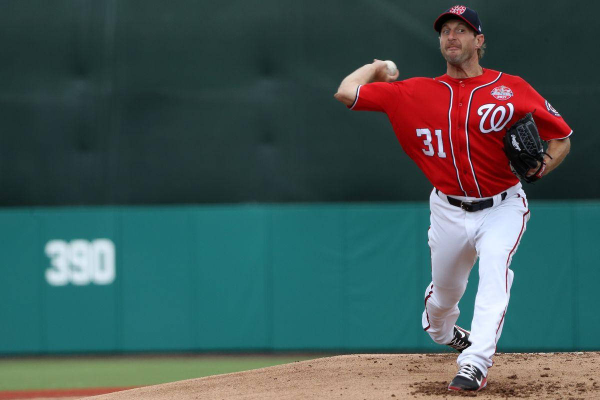 Max Scherzer Pitch Wallpaper