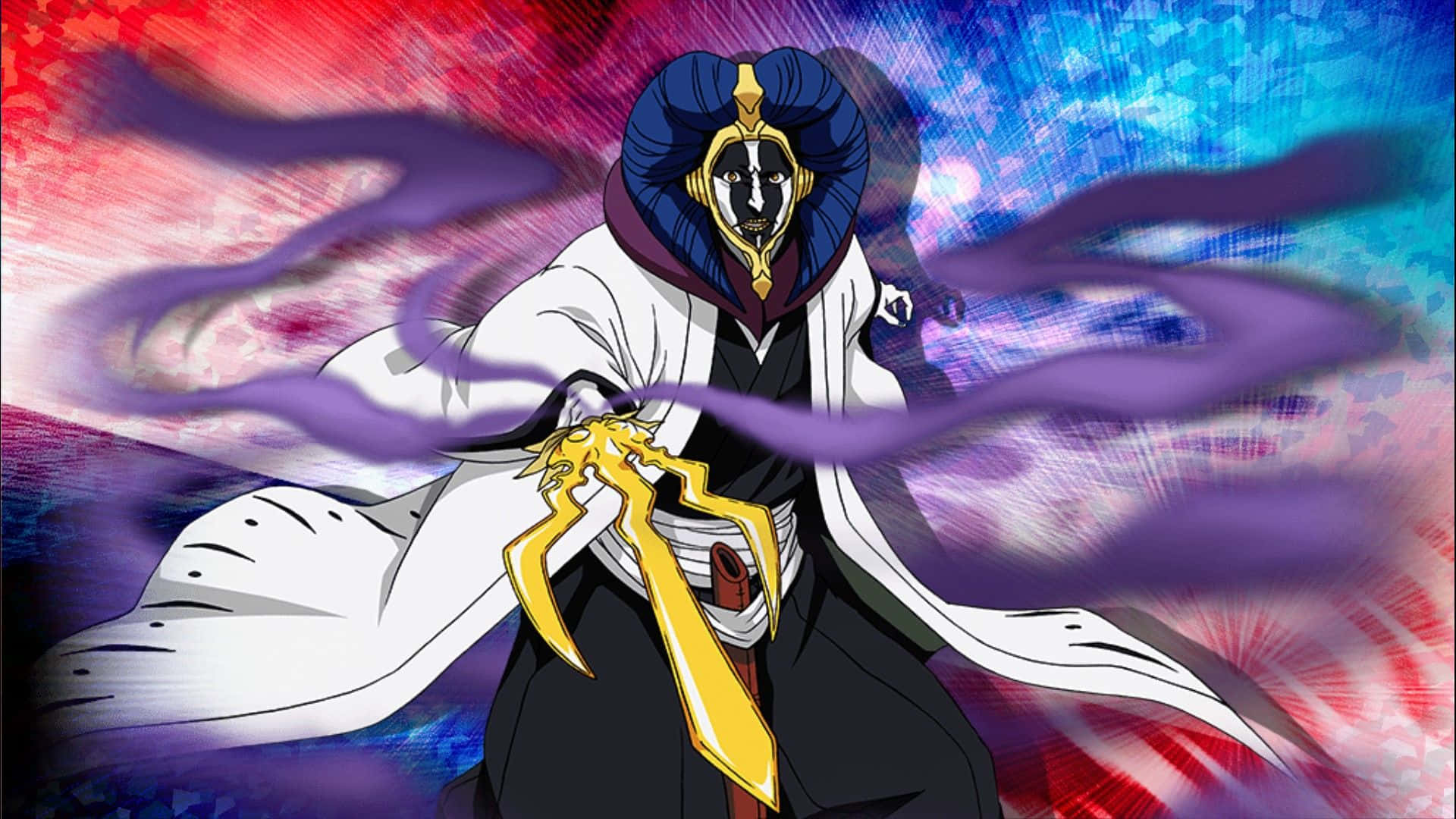 Mayuri Kurotsuchi - Captain Of Squad 12 In The Gotei 13 Of The Soul Society Wallpaper