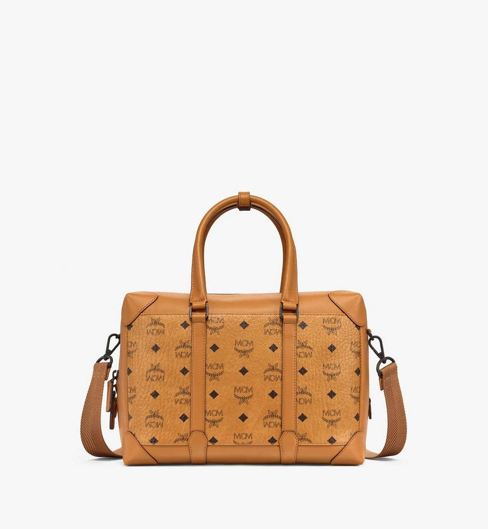 Mcm Klassic Tote Cognac Bag Wallpaper