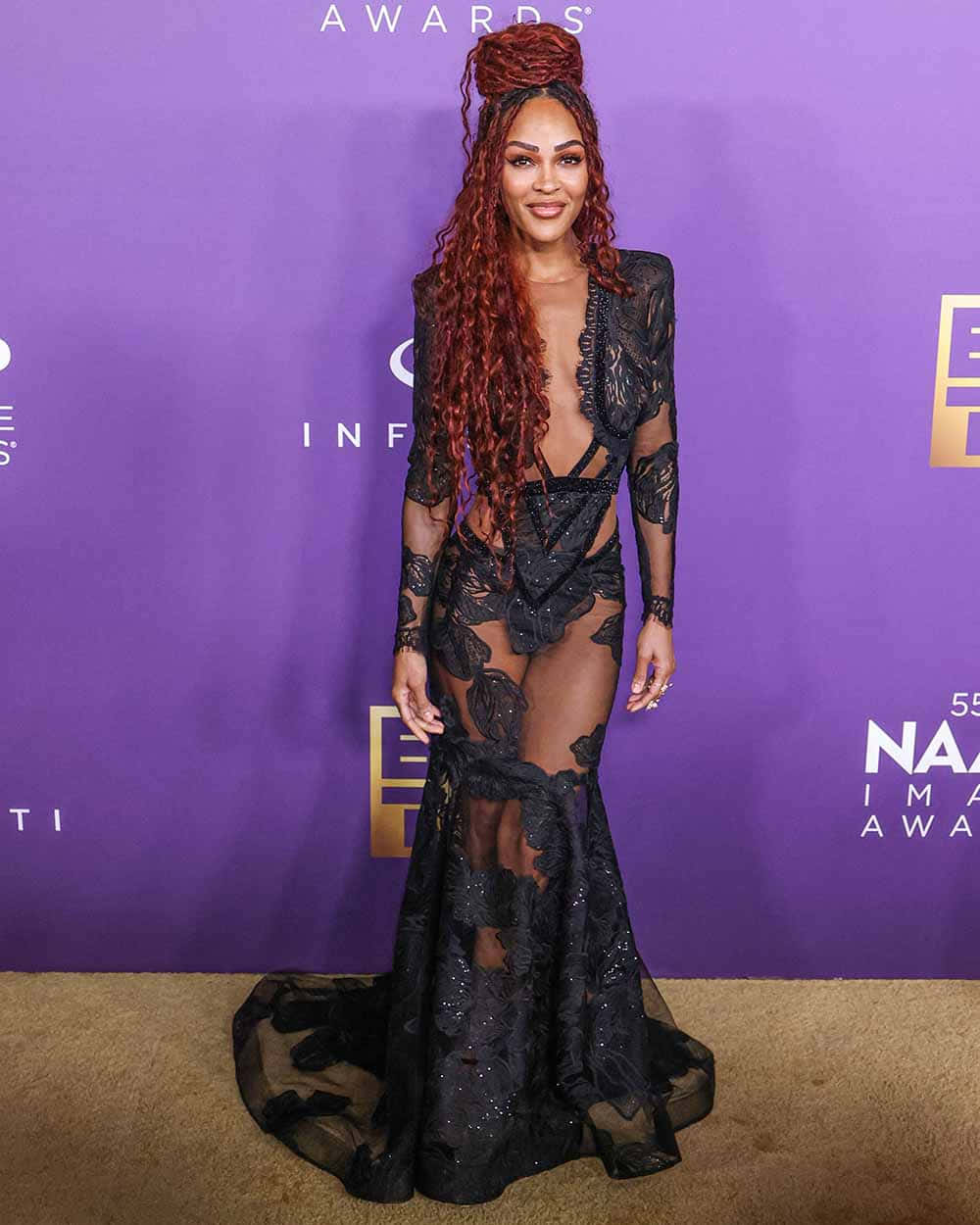 Meagan Good N A A C P Image Awards Wallpaper