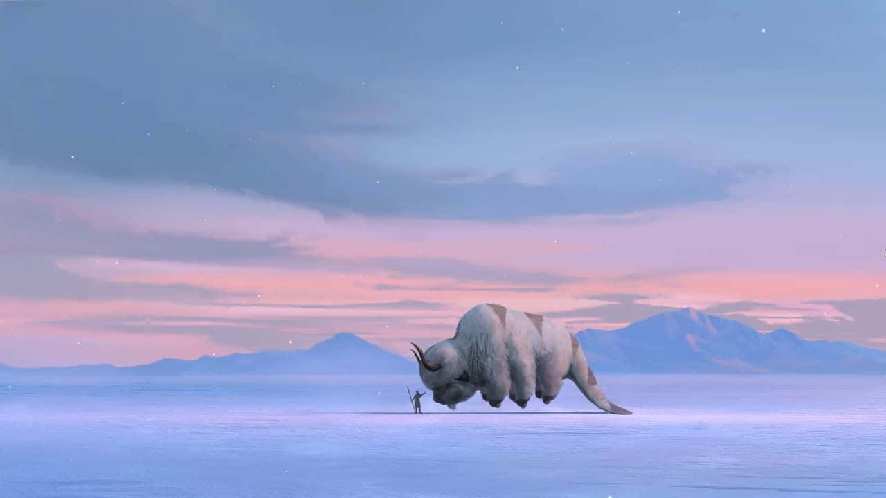 Meet Appa, The Avatar's Loyal Furry Sidekick Wallpaper