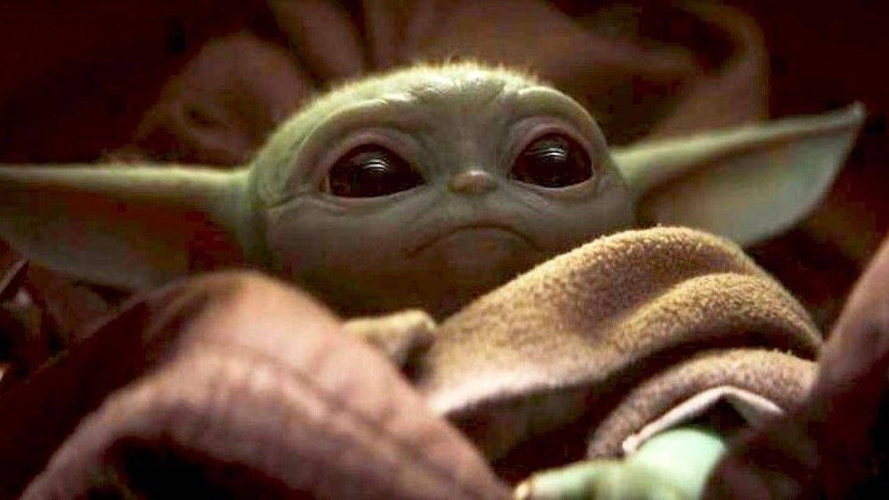 Meet Baby Yoda, The Little Bundle Of Joy Wallpaper