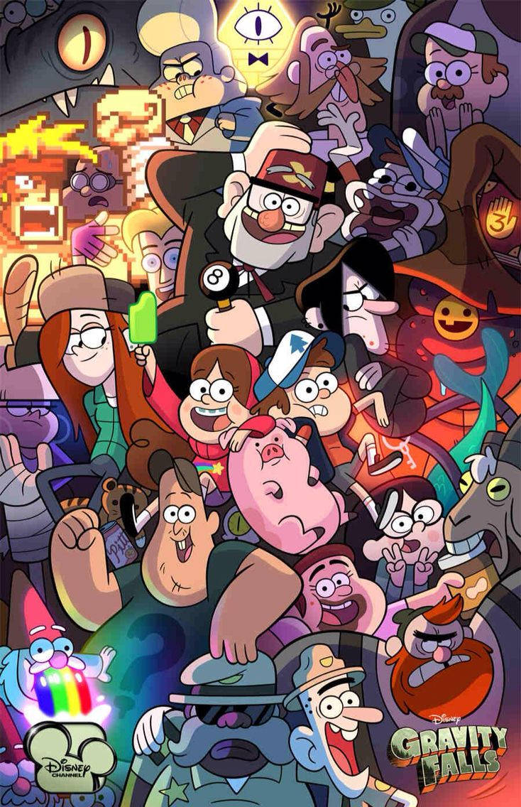 Meet The Characters Of Gravity Falls! Wallpaper