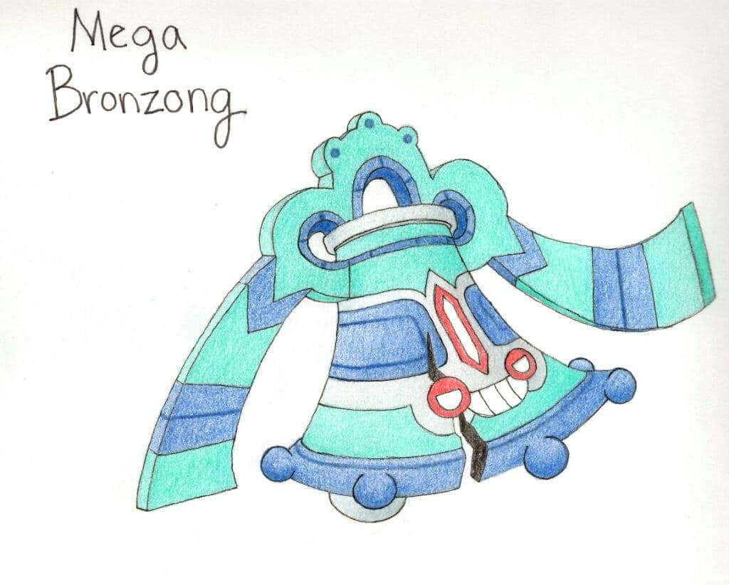 Mega Bronzong Drawing Wallpaper