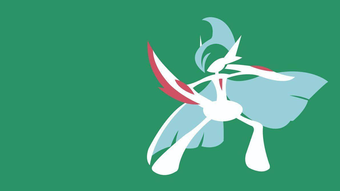 Mega Gallade Silhouette Wallpaper