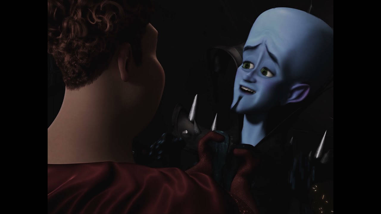 Megamind Talking To Hal Stewart Wallpaper