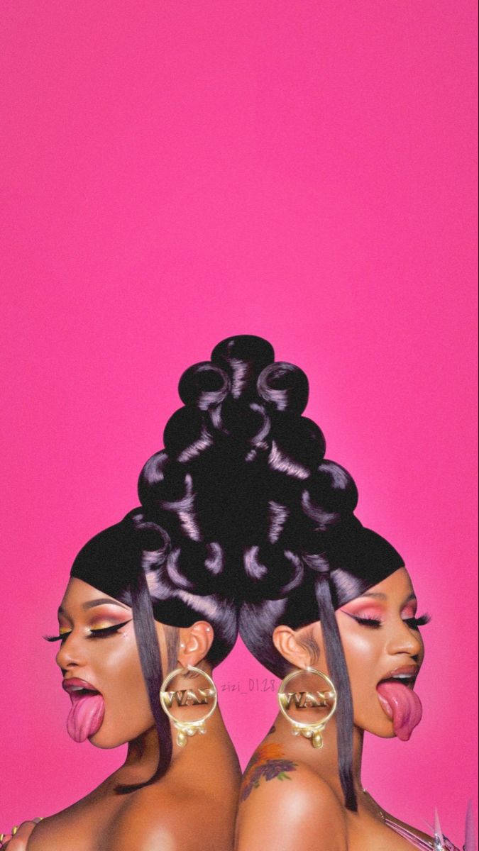 Megan Thee Stallion And Cardi B Wallpaper