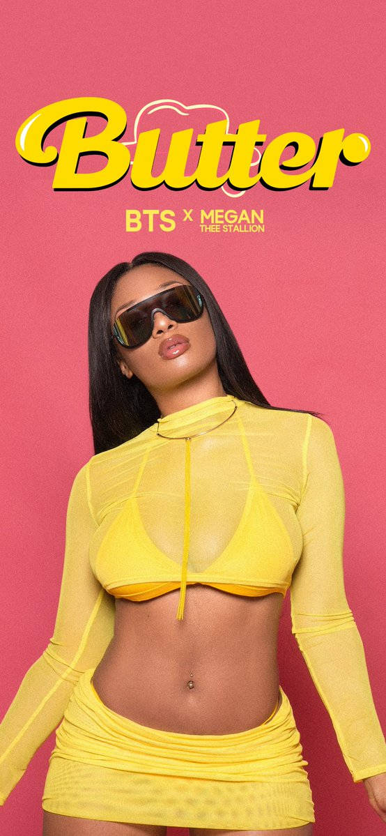 Megan Thee Stallion Bts Butter Wallpaper