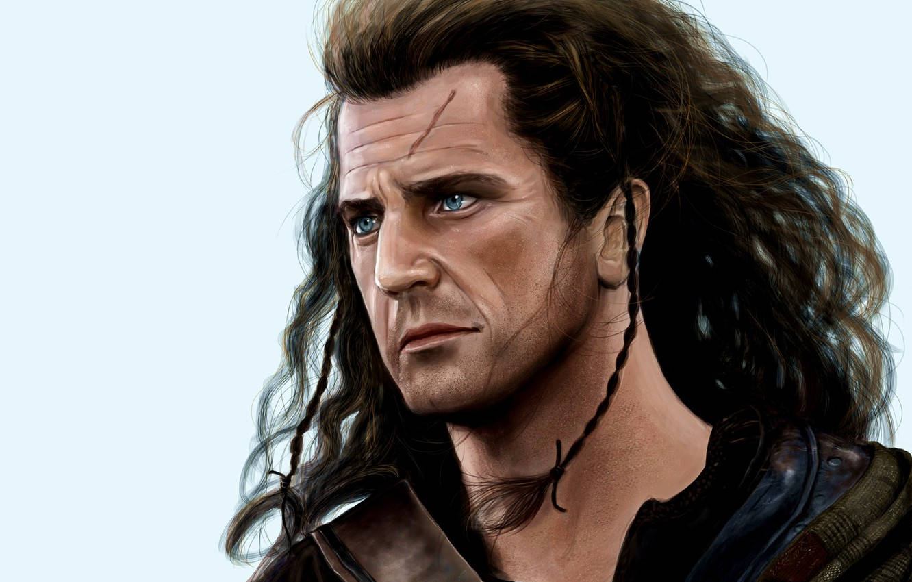 Mel Gibson Braveheart Digital Art Wallpaper