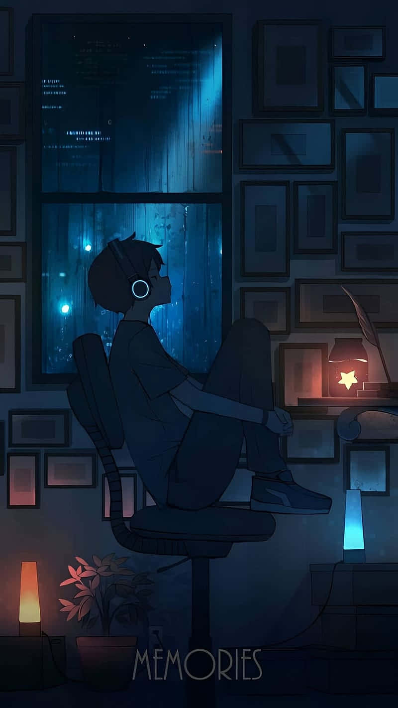 Melancholic_ Night_ Memories_ Anime Wallpaper