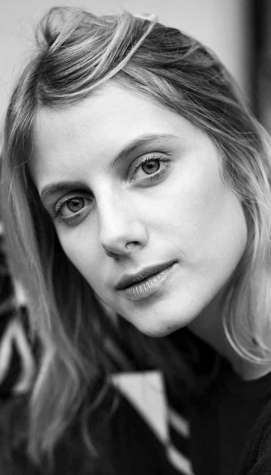 Mélanie Laurent Radiates Elegance Wallpaper