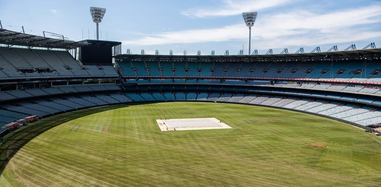 Melbourne Cricket Ground Empty Stadium Wallpaper