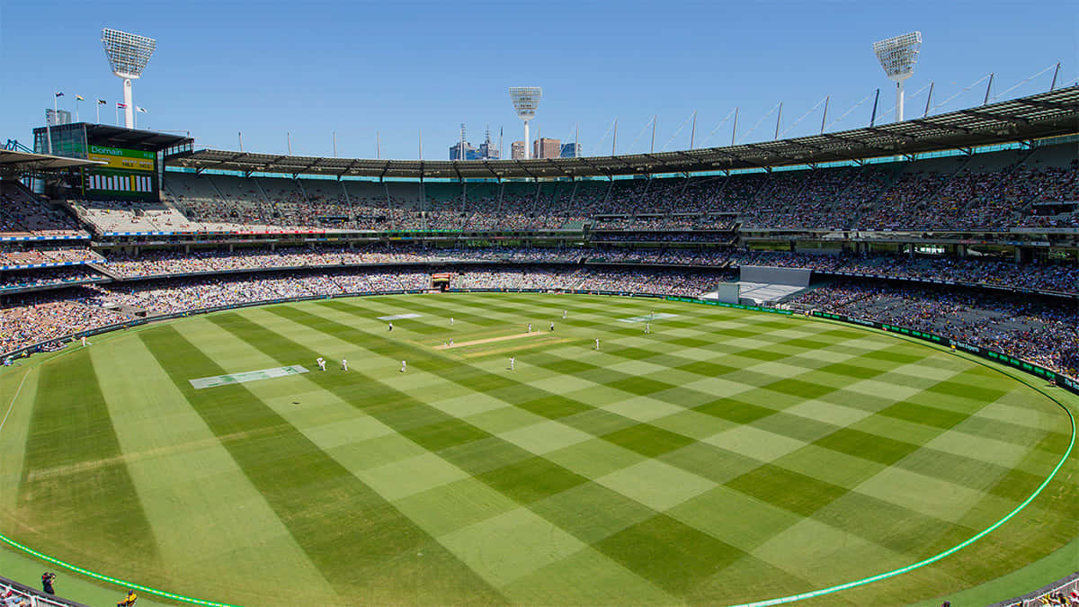 Melbourne Cricket Ground Match Day Wallpaper