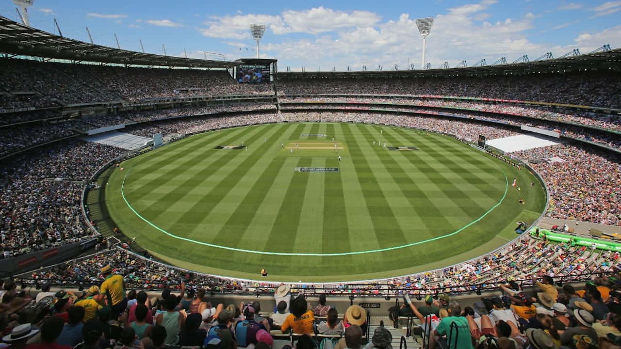 Melbourne Cricket Ground Match Day Wallpaper